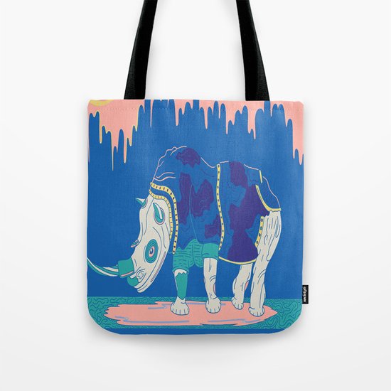 Rino in the Room Tote Bag