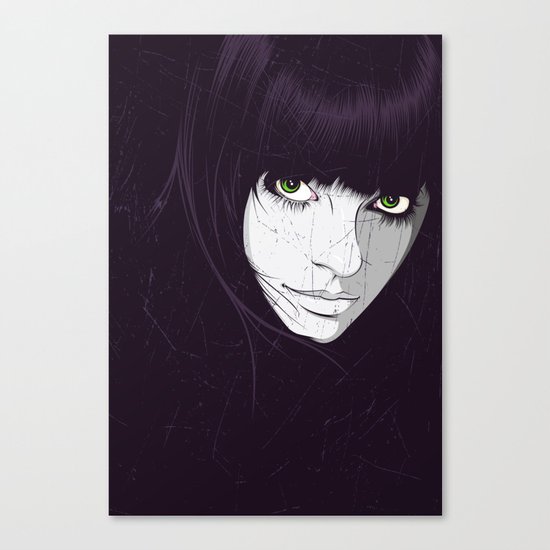 Green Eyes Canvas Print