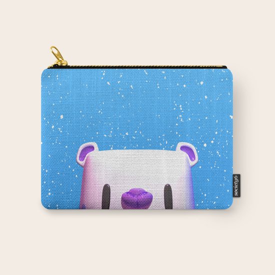 Polar bear Carry-All Pouch