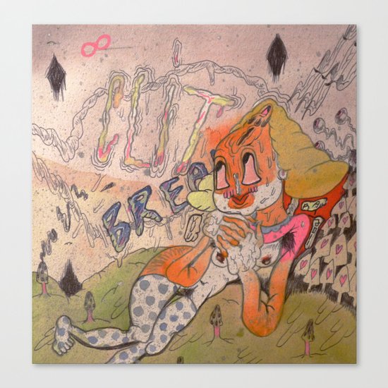 lets take a break! Canvas Print