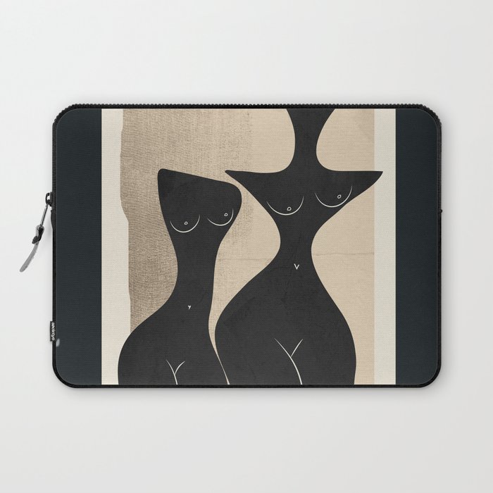 Modern Abstract Woman Body Vases 07 Laptop Sleeve