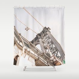 Manhattan Bridge Shower Curtain