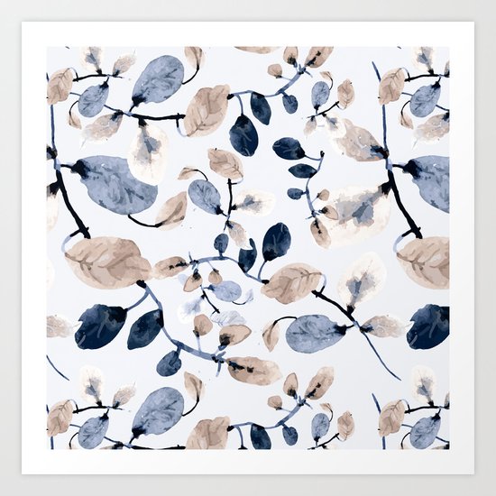 LEAVES 22 Art Print