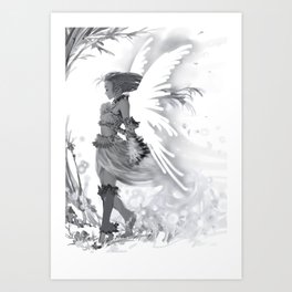 Fairy Time Art Print | Digital 