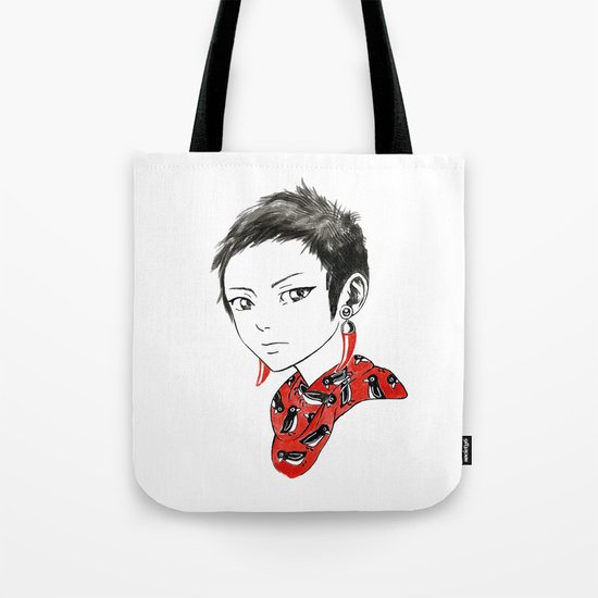 Paprika Girl Tote Bag