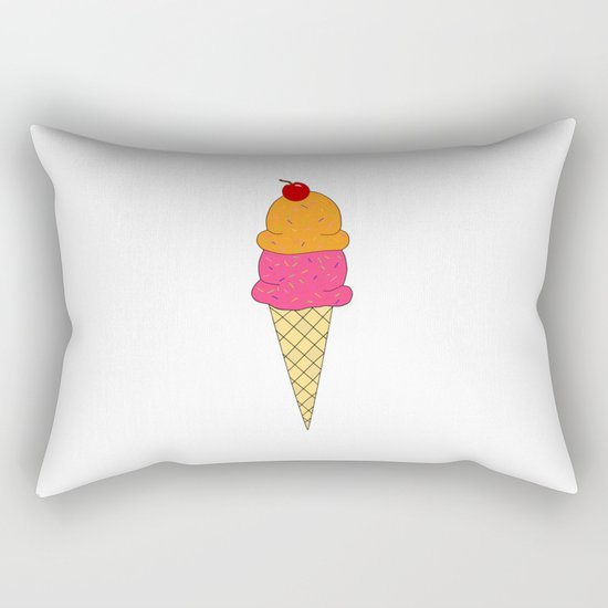 Frozen Yogurt Rectangular Pillow