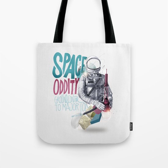 SPACE ODDITY Tote Bag