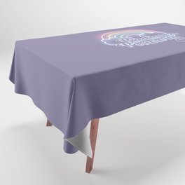 Radiate Positivity Rainbow Tablecloth