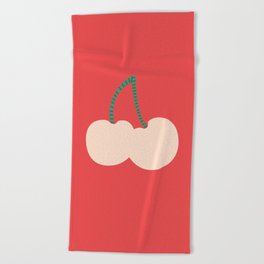 cherries Beach Towel