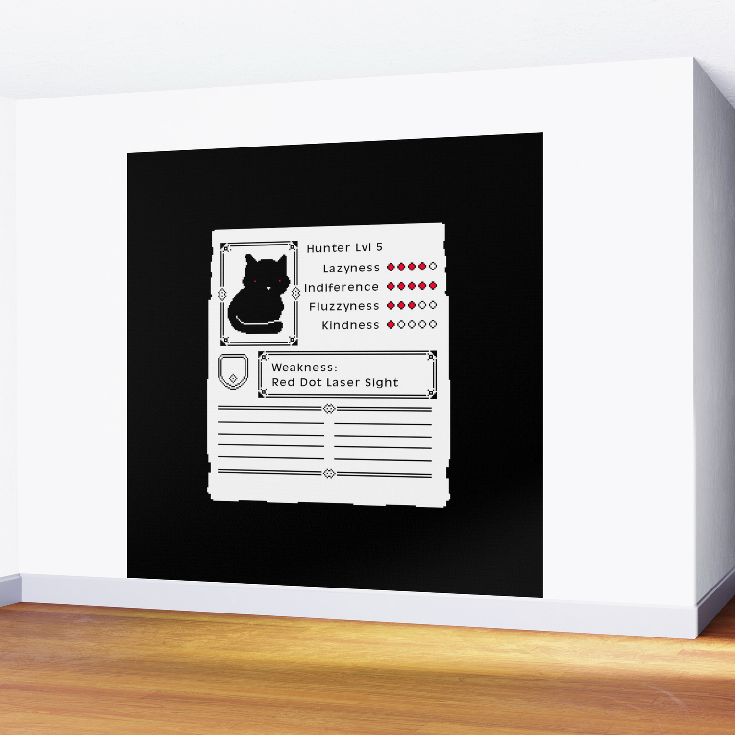 Rpg Video Game Cat Wall Mural By Tobefonseca Society6