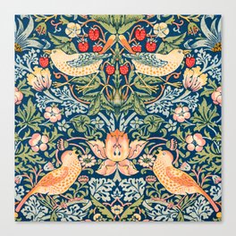 William Morris floral pattern Canvas Print