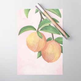 Just Peachy Wrapping Paper