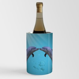dolphins love Wine Chiller