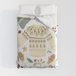 Warm and Cozy Winter Duvet Cover