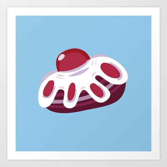 Cookie lover Art Print