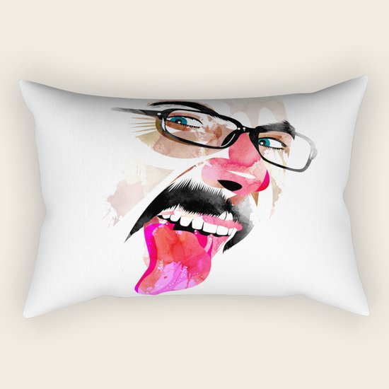 Lengua Rectangular Pillow
