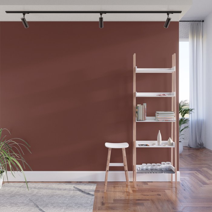 Sherwin Williams Trending Colors of 2019 Rustic Red SW 7593 Solid Color