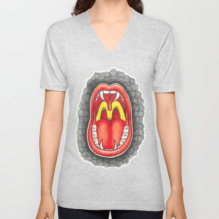 McMonster V Neck T Shirt