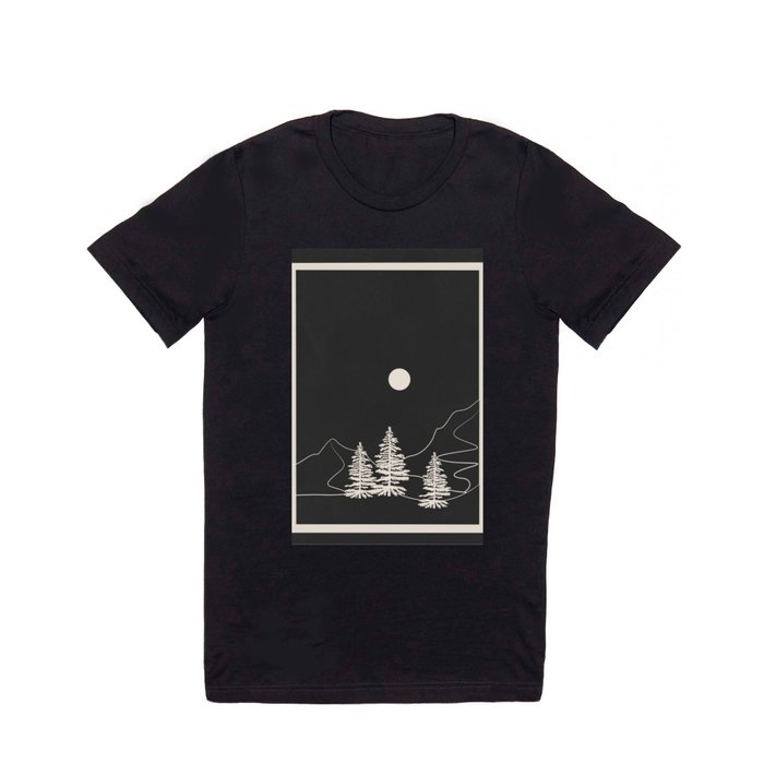 Highland Trees Dark T Shirt