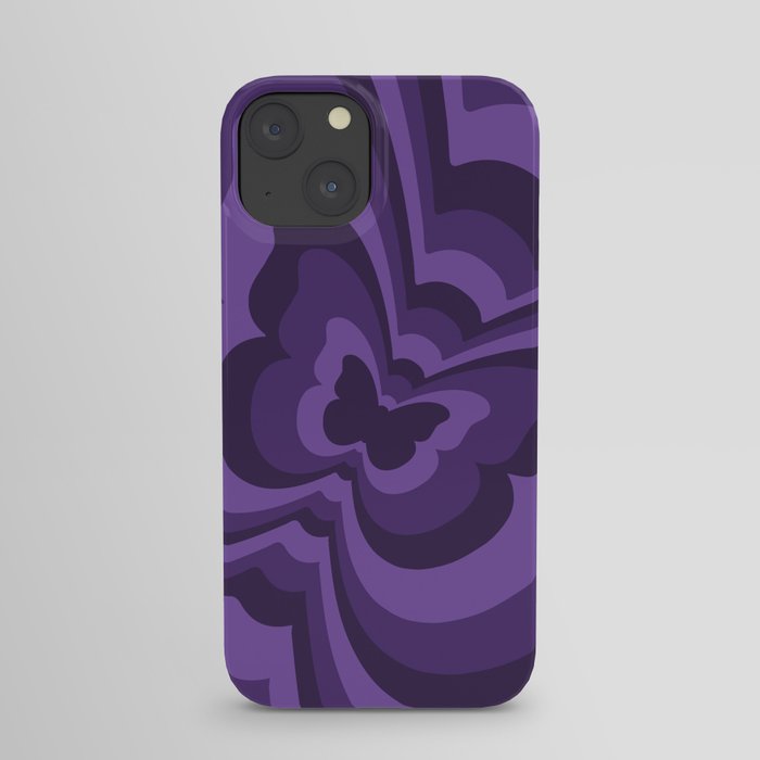 Amethyst Butterfly Beat iPhone Case