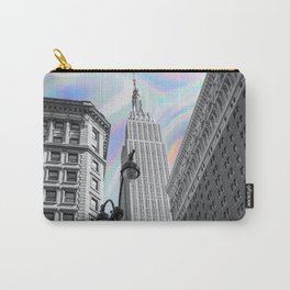 the empire state Carry-All Pouch | Paintpour, Musictheatre, Modern, Grind, Elegant, Wallstreet, Trendy, Aesthetic, Graphicdesign, Uni 