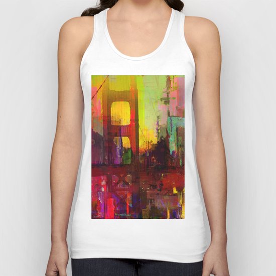 And the night comes Unisex Tank Top