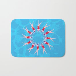 Synchronized Swimmers Bath Mat