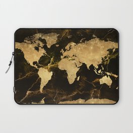 world map marble 5 Laptop Sleeve
