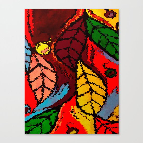 Nature's Explosion Canvas Print