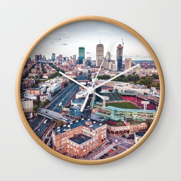 Boston City Wall Clock
