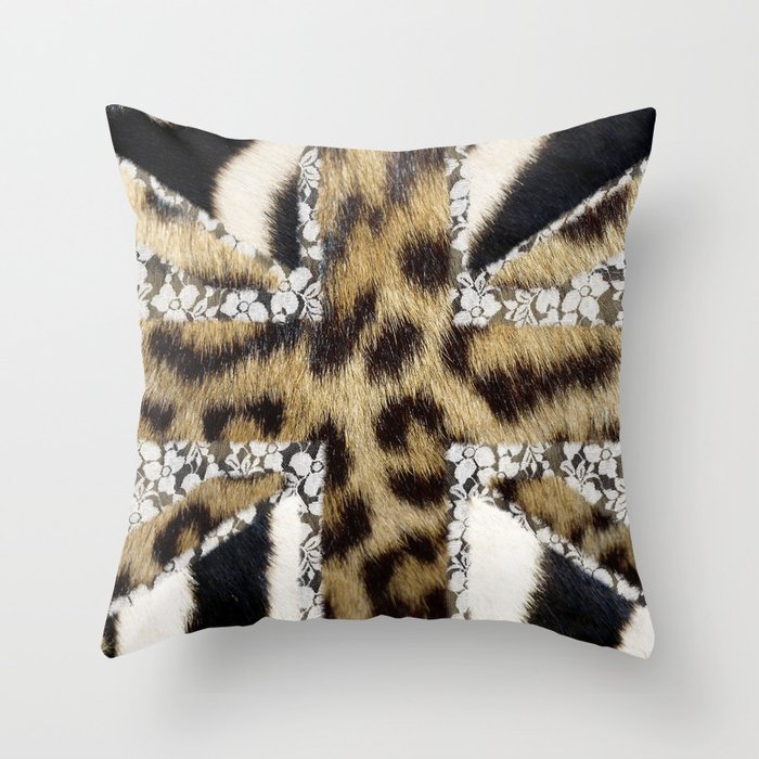 Wild Hipster Leopard Print Zebra Uk Union Jack Flag Throw Pillow Wild Hipster Leopard Print Zebra Uk Union Jack Flag Throw Pillow By Ytrend Society6