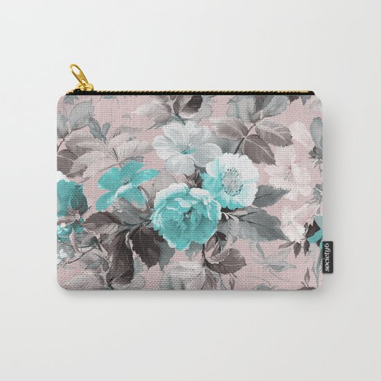 FLORAL PATTERN 11 Carry-All Pouch