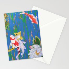 Koi Pond 1 Stationery Cards