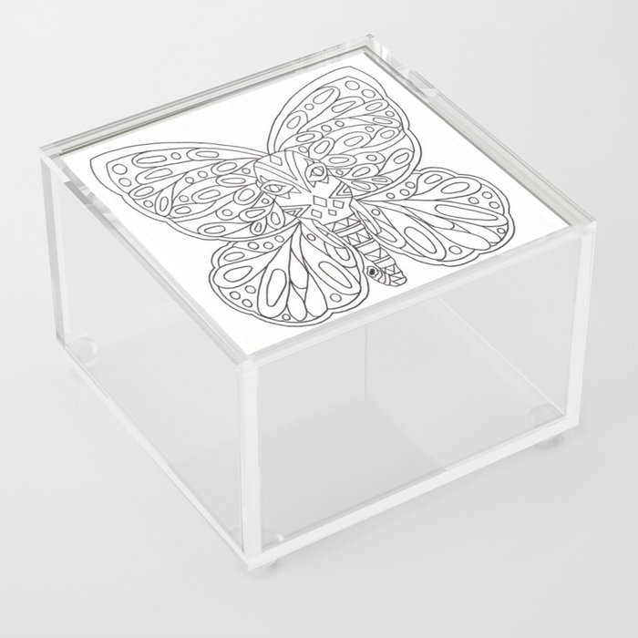 Mariposa/Elefante Acrylic Box