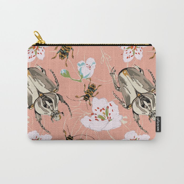Beetles and Pears Carry-All Pouch