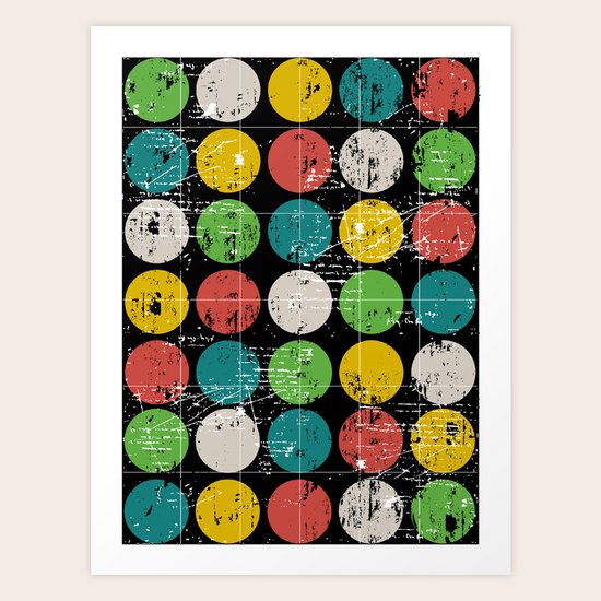 Circles 2 Art Print