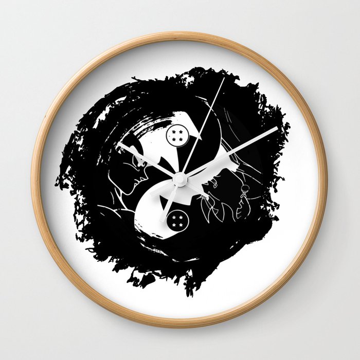 Goku Vs Goku Black Dragon Ball Super Wall Clock By Makaiworld