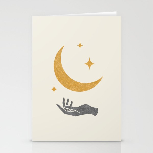 Moonlight Hand Stationery Cards