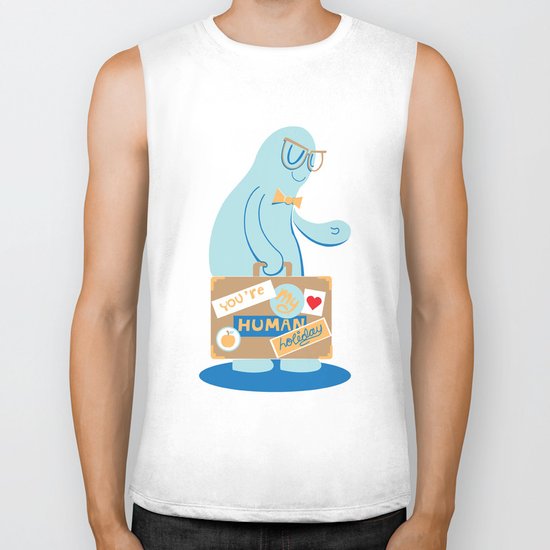You're My Human Holiday Biker Tank