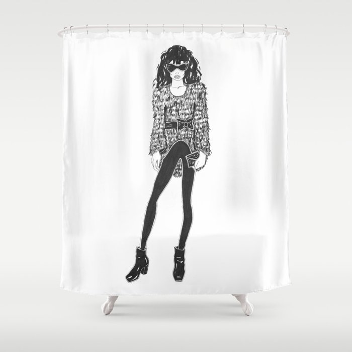 Rona Lewis Shower Curtain