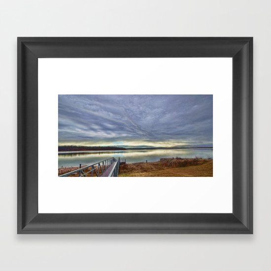 Water, Like Music Framed Art Print