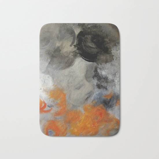 empty hurricane fires Bath Mat