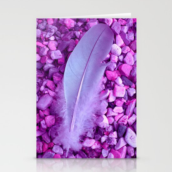 feather VII Stationery Cards