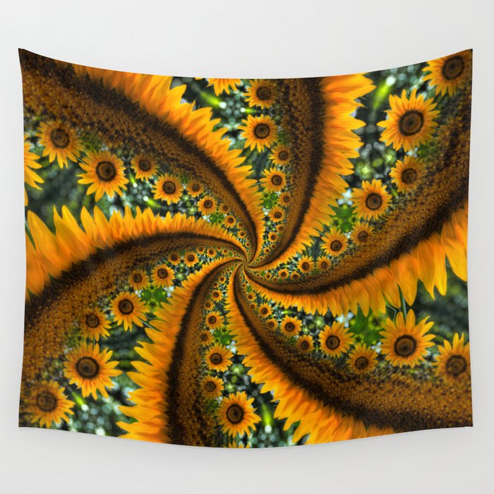 Sunflower tapestry hot sale