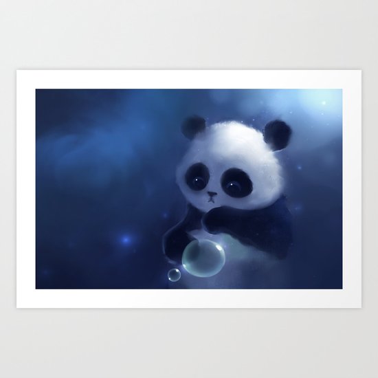 Panda Art Print