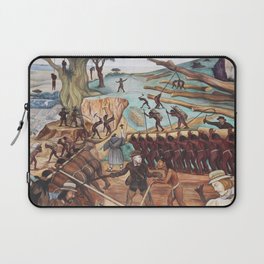 Diego Rivera Murals of the National Palace II Laptop Sleeve
