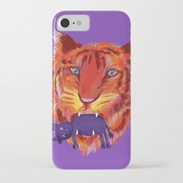 Tiger of Luck iPhone Case