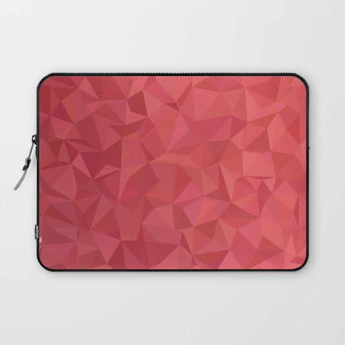 Mosaic Tile Geometrical Abstract Vector Polygon Laptop Sleeve