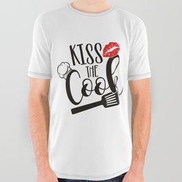 Kiss The Cook All Over Graphic Tee