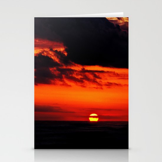 orange Stationery Cards